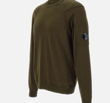 "Sea Island Crewneck Lens Knit" 18CMKN026A 004037A683 C.P. COMPANY 