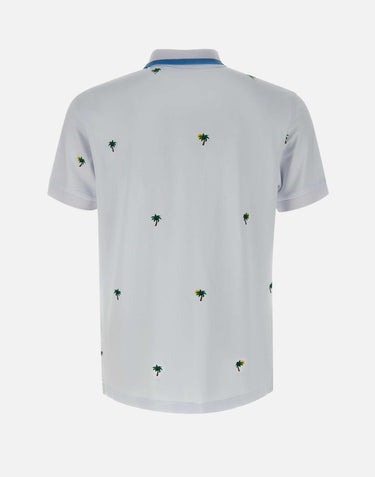 "Full embroidery polo" A35128 01 SUN68 