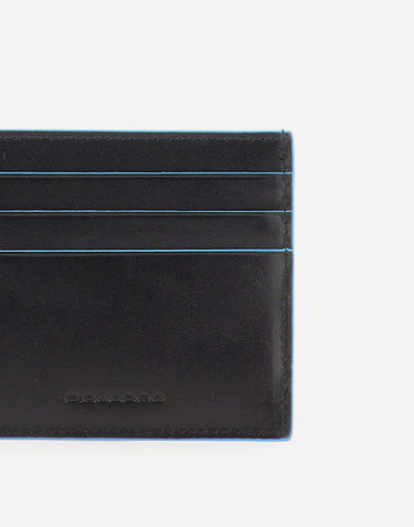 Porta carte "Blue Square" in pelle PP2762B2R N PIQUADRO 
