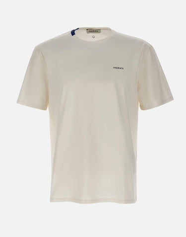 T-shirt in cotone con occhielli PA1048 WHITE PREMIATA 