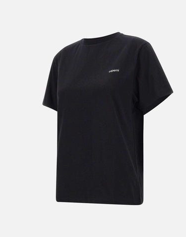 T-shirt boxy con logo COPJS03504 BLACK COPERNI 
