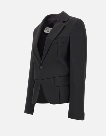 Blazer in viscosa S52BN0143 M35227900 MM6 MAISON MARGIELA 