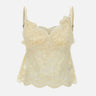"Tank top in lace" 25PJT0043PA0170 P105 RABANNE 