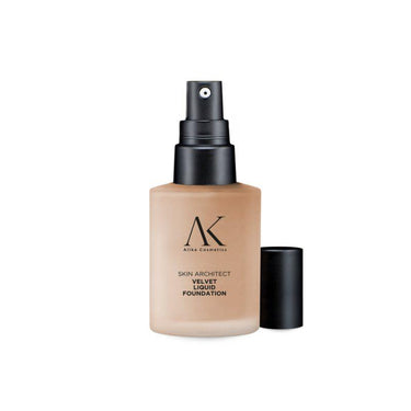 "Velvet Liquid Foundation 05 Lanzarote" 30ml SAVLF 05 AKSIMONEBELLI 