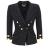 Blazer con placche logo GI26866E2 110 ELISABETTA FRANCHI 