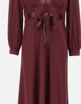 Abito "Adaline" 0100597942507701 MAROON RIXO 