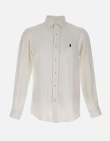 Camicia in lino 710966294 506 POLO RALPH LAUREN 