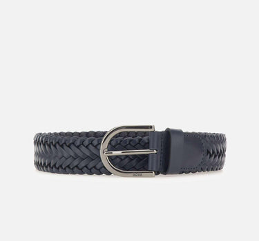 Cintura in pelle intrecciata 50563980 401 BOSS 