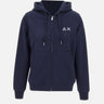 "Hoodie Zip Basic" F45202 07 SUN68 