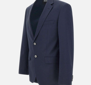 Blazer "H Huge" in lana<BR/> 50482734 405 BOSS 