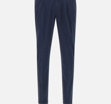 Pantaloni "DVR33" in cotone e seta DVR33R022 TC394 DEVORE 