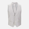 Gilet e cravatta da cerimonia in misto seta 91CT06 3197183013 CORNELIANI 