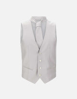 Gilet e cravatta da cerimonia in misto seta 91CT06 3197183013 CORNELIANI 