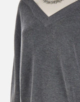 Maglia con ricami gioiello MF5126MA85Q 03738 LIU-JO 