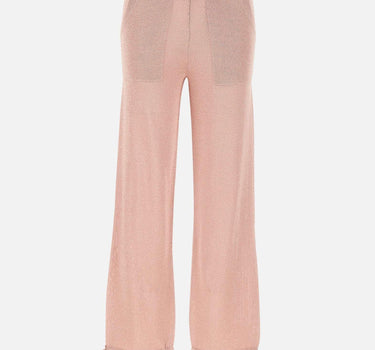 Pantaloni jogger in misto viscosa e lurex 197215 008 KANGRA 