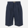 Shorts in misto lyocell e lino CFWWSH2005 FRUT30433989 WOOLRICH 