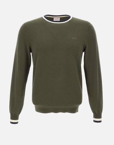 Maglia in lana e cotone K45145 74 SUN68 