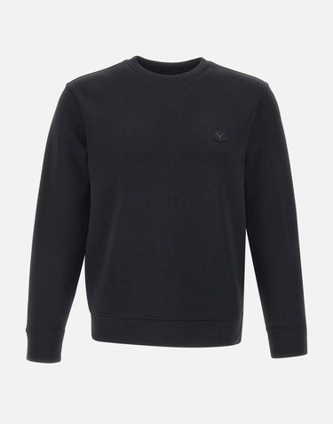 Felpa in cotone 8N1MD1 1JHSZ0999 EMPORIO ARMANI 