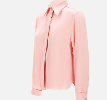 Camicia in seta H225SHRT PINK HEBE STUDIO 