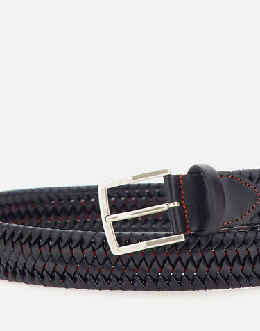 Cintura in pelle 105AP4512AI NAVYRED ATHISON 