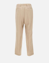 Pantaloni in twill drappeggiato 50561961 286 BOSS 