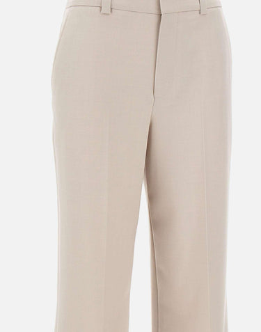 "Tailored Straight Leg Trouser" 1325WTR006429B PUMICE VICTORIA BECKHAM 