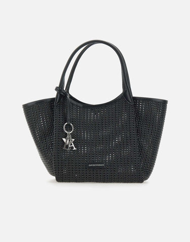 Borsa con trama ad intreccio EW001009 AF14309UC001 EMPORIO ARMANI 
