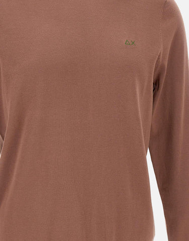 "Sweater elbow contrast color" K35110 08 SUN68 