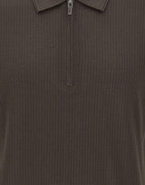 Polo con treccine e mezza zip 302310 170 KANGRA 