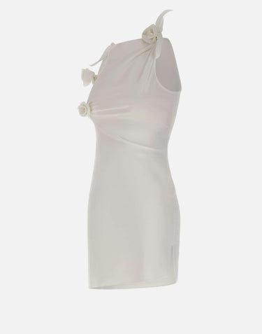 Vestito corto "Flower" COPR154F5021 WHT COPERNI 