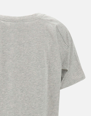T-shirt  "Faa" in cotone Supima FAAA GREY LOULOU DE SAISON 