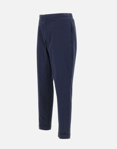 Pantaloni  "Joseph Seersucker" S25MTLG455R DARKNAVY OFFICINE GENERALE 