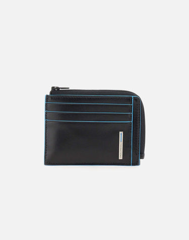 Portacarte in pelle PP4822B2R N PIQUADRO 