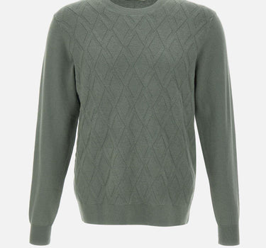 Maglia viscosa e cashmere DK97025 SALVIA DIKTAT 
