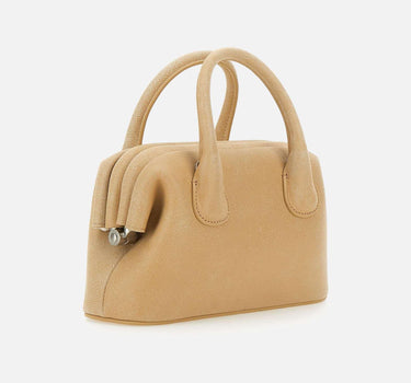 Borsa "Boat mini" in pelle 25SSB010131242 SAND OSOI 