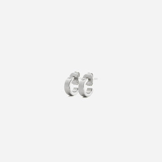 Orecchini a cerchio con numeric signature SM7VG0057 SV0310951 MM6 MAISON MARGIELA 