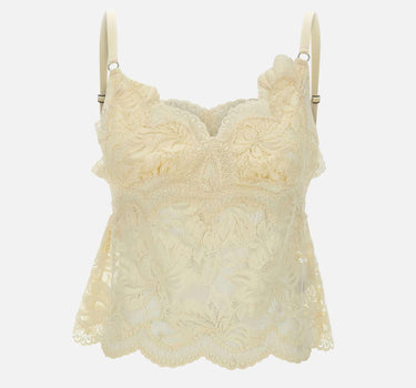 "Tank top in lace" 25PJT0043PA0170 P105 RABANNE 
