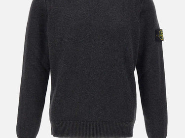Maglione in lana rasata 5100072S00A3 V0M65 STONE ISLAND 