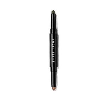 "Dual-Ended Long-Wear Cream Shadow Stick Cafè Shimmer/Gilded Green Shimmer" 1.6gr<BR/> H6DN010000 1.6GM BOBBI BROWN 
