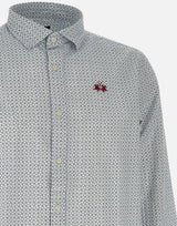 "Printed popeline shirt" MAC014 PP721F0124 LA MARTINA 