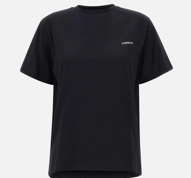 T-shirt boxy con logo COPJS03504 BLACK COPERNI 