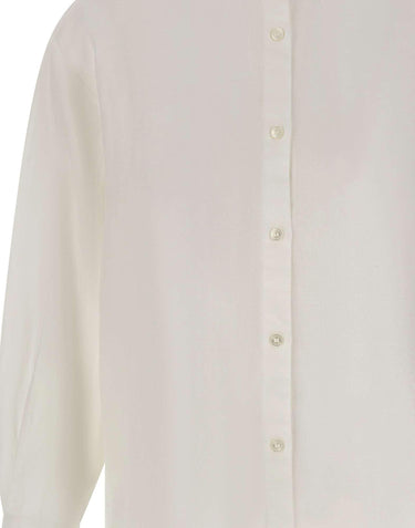 Camicia "Boyfriend" in misto cotone e lino CFWWSI2013 FRUT52958309 WOOLRICH 