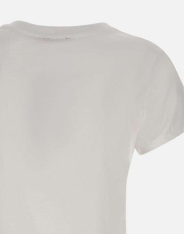 T-shirt a V in cotone 211B14611 007 POLO RALPH LAUREN 