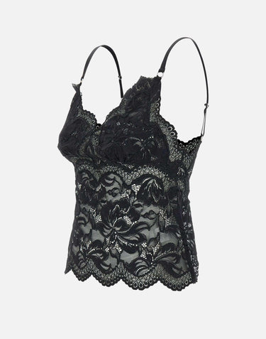 "Tank top in lace" 25PJT0043PA0170 P001 RABANNE 