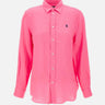 Camicia in lino 211970730 504 POLO RALPH LAUREN 