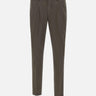 Pantaloni "DVR33 " in cotone e seta DVR33R022 TC400 DEVORE' 