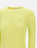 "Cable knit sweater" K35224 32 SUN68 