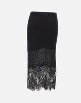 Gonna in maglia 4G075A N0990 BLUMARINE 