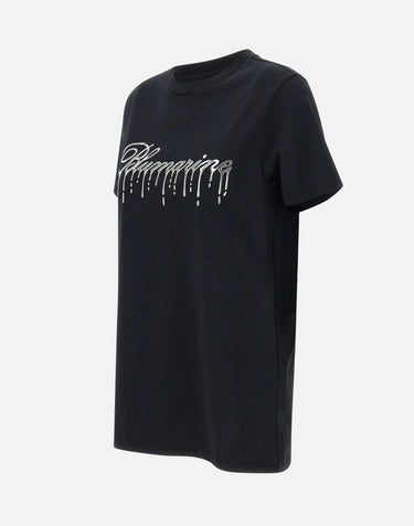T-shirt in jersey di  cotone 4T063A N0990 BLUMARINE 
