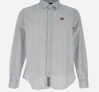 "Printed popeline shirt" MAC014 PP721F0124 LA MARTINA 